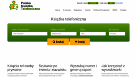What Ksiazkatelefoniczna.info website looked like in 2023 (1 year ago)
