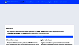 What Kelimebulucu.com website looked like in 2023 (1 year ago)