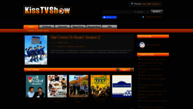 What Kisstvshow.net website looked like in 2023 (1 year ago)