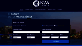 What Kmtickets.cl website looked like in 2023 (1 year ago)