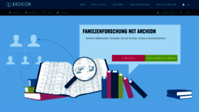 What Kirchenbuchportal.de website looked like in 2023 (1 year ago)