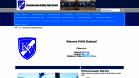 What Kvhs.nbed.nb.ca website looked like in 2023 (1 year ago)