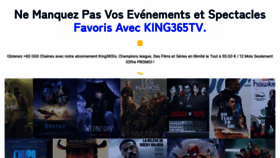 What King365tv.net website looked like in 2023 (1 year ago)