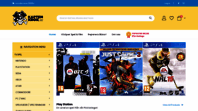 What Kaptenkrok.se website looked like in 2023 (2 years ago)