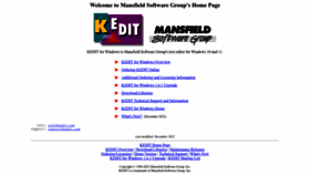 What Kedit.com website looked like in 2023 (This year)