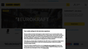 What Kaiserkraft.com website looked like in 2023 (1 year ago)
