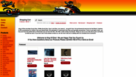 What Kingofdice.com website looked like in 2023 (1 year ago)