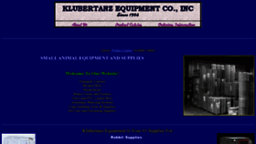 What Klubertanz.com website looked like in 2023 (This year)