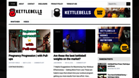 What Kettlebells.tube website looked like in 2023 (This year)