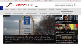 What Kresy24.pl website looked like in 2023 (This year)