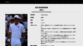 What Keinishikori.com website looked like in 2023 (This year)