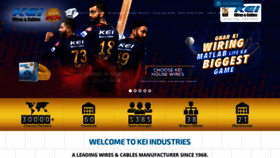 What Kei-ind.com website looked like in 2023 (This year)
