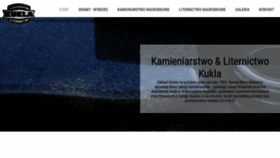What Kuklakamieniarstwo.pl website looked like in 2023 (This year)