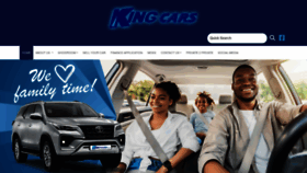 What Kingcars.co.za website looked like in 2023 (This year)