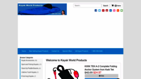 What Kayakworldproducts.com website looked like in 2023 (1 year ago)