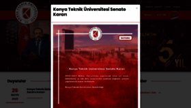 What Ktun.edu.tr website looked like in 2023 (This year)