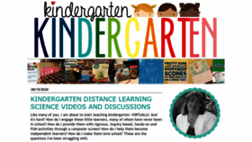 What Kindergartenkindergarten.com website looked like in 2023 (This year)