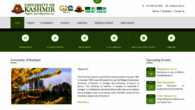What Kashmiruniversity.net website looked like in 2023 (2 years ago)