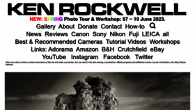 What Kenrockwell.com website looked like in 2023 (2 years ago)