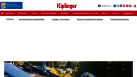 What Kiplinger.com website looked like in 2023 (This year)