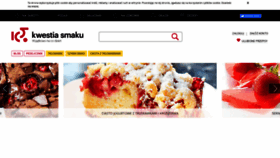 What Kwestiasmaku.com website looked like in 2023 (This year)
