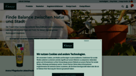 What Kneipp.de website looked like in 2023 (3 years ago)