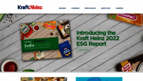 What Kraft.com website looked like in 2023 (This year)