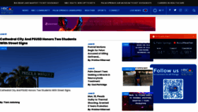 What Kmir.com website looked like in 2023 (This year)