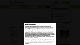 What Kleinanzeigen.de website looked like in 2023 (2 years ago)