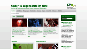 What Kinderaerzte-im-netz.de website looked like in 2023 (This year)