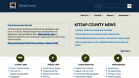 What Kitsapgov.com website looked like in 2023 (This year)