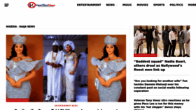 What Kemifilani.ng website looked like in 2023 (This year)