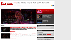 What Kinonews.de website looked like in 2023 (This year)