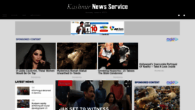 What Knskashmir.com website looked like in 2023 (2 years ago)