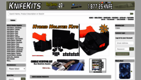 What Knifekits.com website looked like in 2023 (This year)