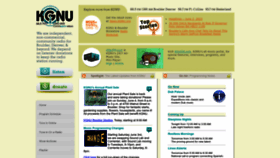 What Kgnu.org website looked like in 2023 (This year)