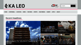 What Kaleo.org website looked like in 2023 (This year)