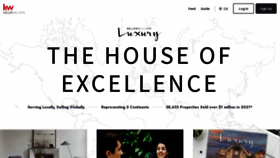 What Kwluxuryhomes.com website looked like in 2023 (This year)