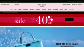 What Katespade.co.uk website looked like in 2023 (2 years ago)