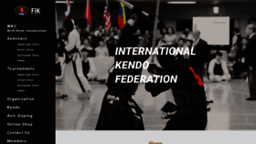 What Kendo-fik.org website looked like in 2023 (This year)