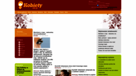 What Kobiety.net.pl website looked like in 2023 (3 years ago)