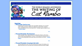 What Kittywumpus.net website looked like in 2023 (This year)