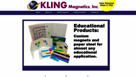 What Kling.com website looked like in 2023 (This year)