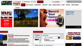 What Krcb.org website looked like in 2023 (This year)