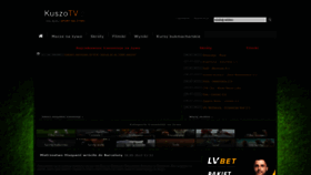 What Kuszotv.pl website looked like in 2023 (This year)