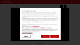 What Klenkes.de website looked like in 2023 (3 years ago)