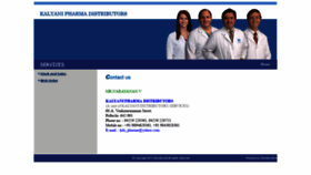 What Kalyanipharma.wsweborder.com website looked like in 2023 (This year)