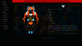 What Kemono.su website looked like in 2023 (2 years ago)