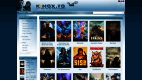What Kinox.watch website looked like in 2023 (This year)