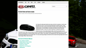 What Kceed.com website looked like in 2023 (This year)